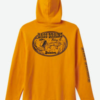 Bass Brains Swim Hood Hoodie - Orange