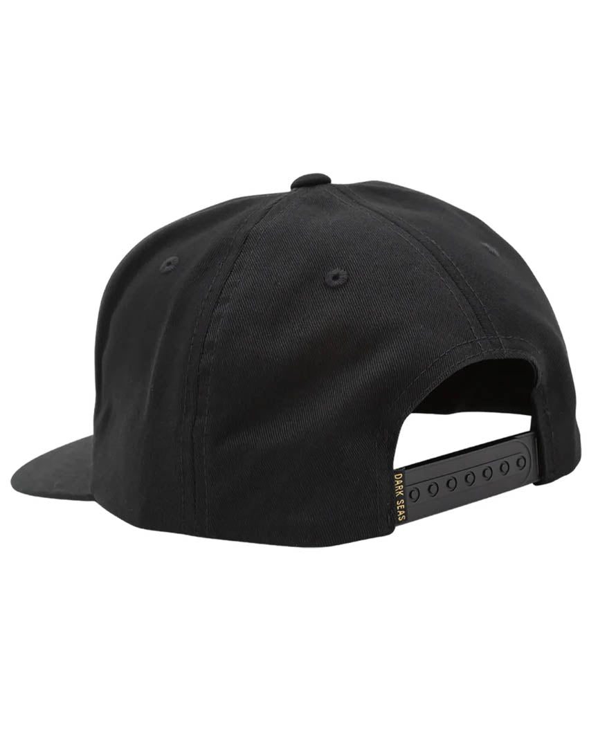 Tridents Snapback Hat - Black
