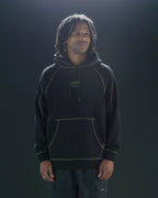 HOWL Logo Hoodie - Black – view 2