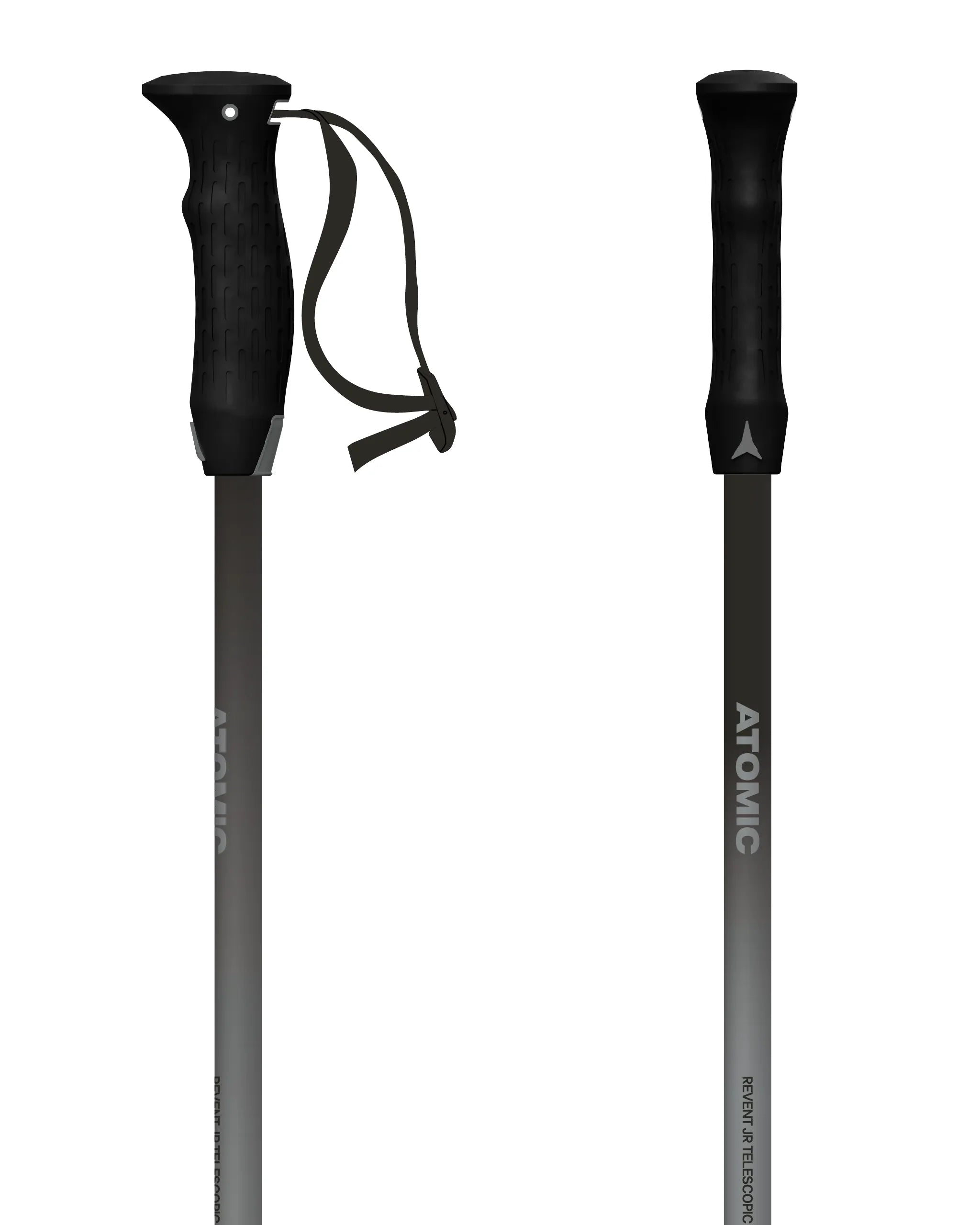 ATOMIC Revent Jr Telescopic Ski Poles - Black – view 2