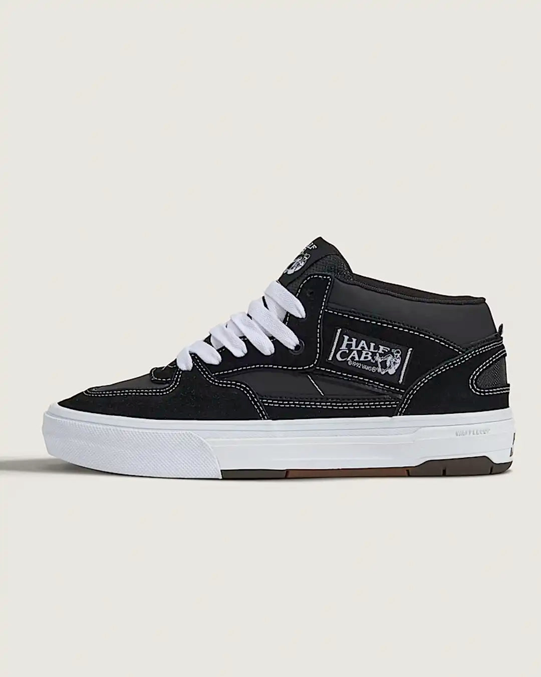 Skate Half Cab Wafflecup Shoes - Black/White