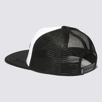 Classic Patch Curved Bill Hat - Black/White