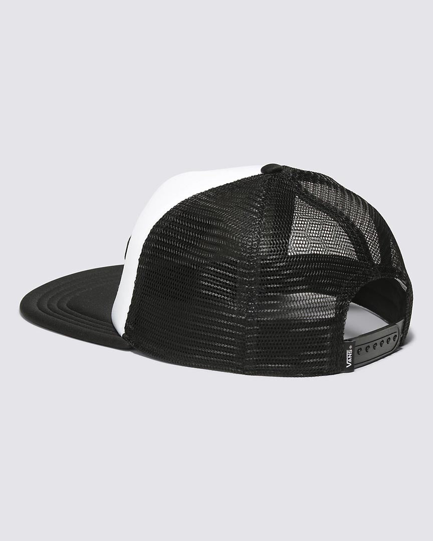 Classic Patch Curved Bill Hat - Black/White