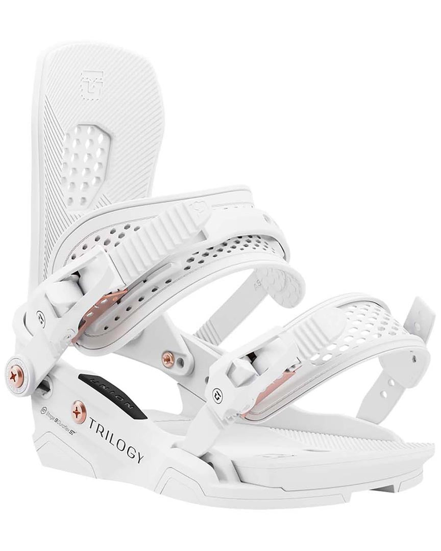 Trilogy Womens Snowboard Bindings - White 2025