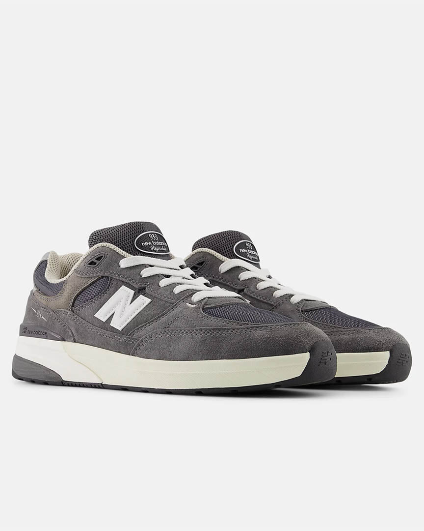 Numeric 933 Reynolds Shoes - Dark Grey/White