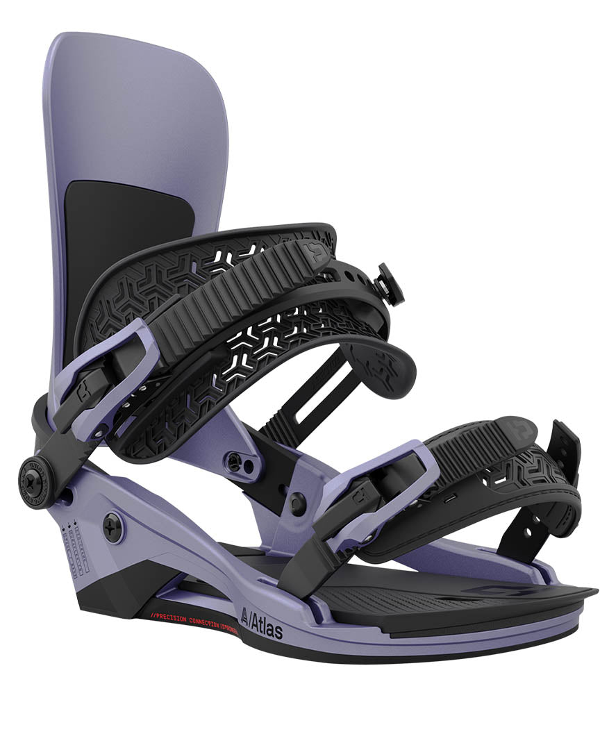 Fixation de snowboard Atlas - Metallic Purple 2024