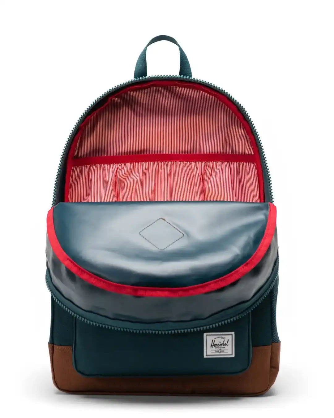 Heritage Youth Backpack - Dark Sea/Saddle Brown