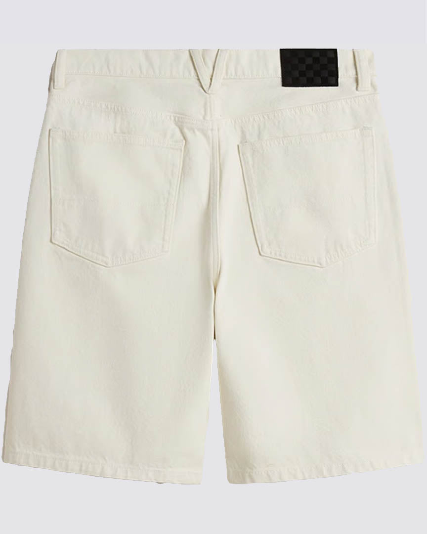 Check-5 Baggy Denim Shorts - Marshmallow