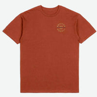 T-shirt Oath V S/S - Barn Red/Antelope/Ombre Blue
