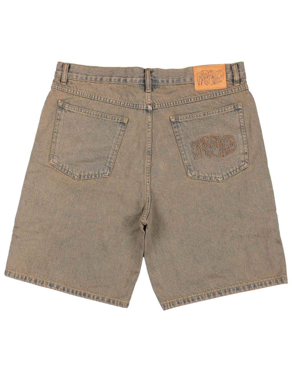 Short Wavy Baggy - Faded Khaki par FROSTED – vue 2