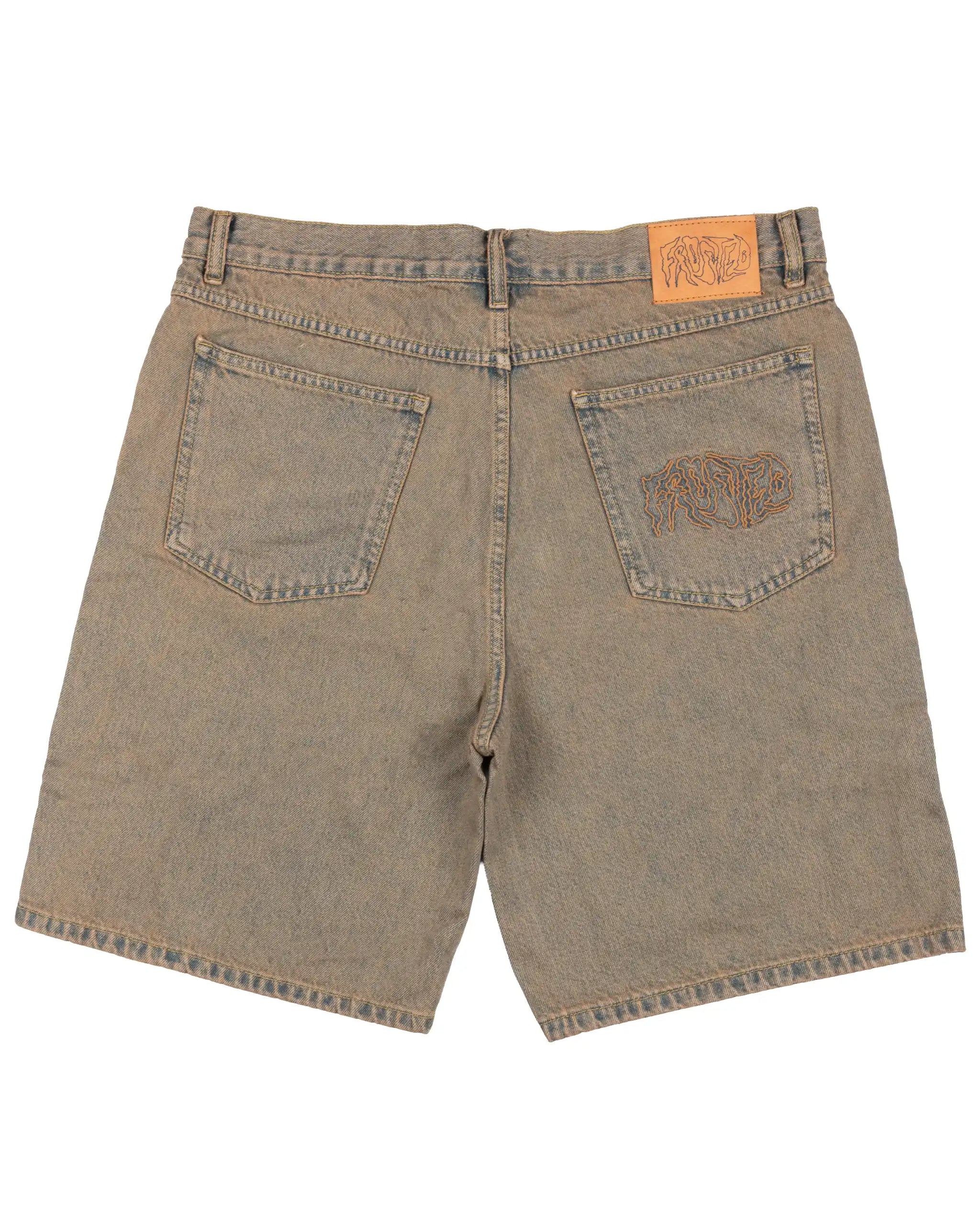 Wavy Baggy Shorts - Faded Khaki