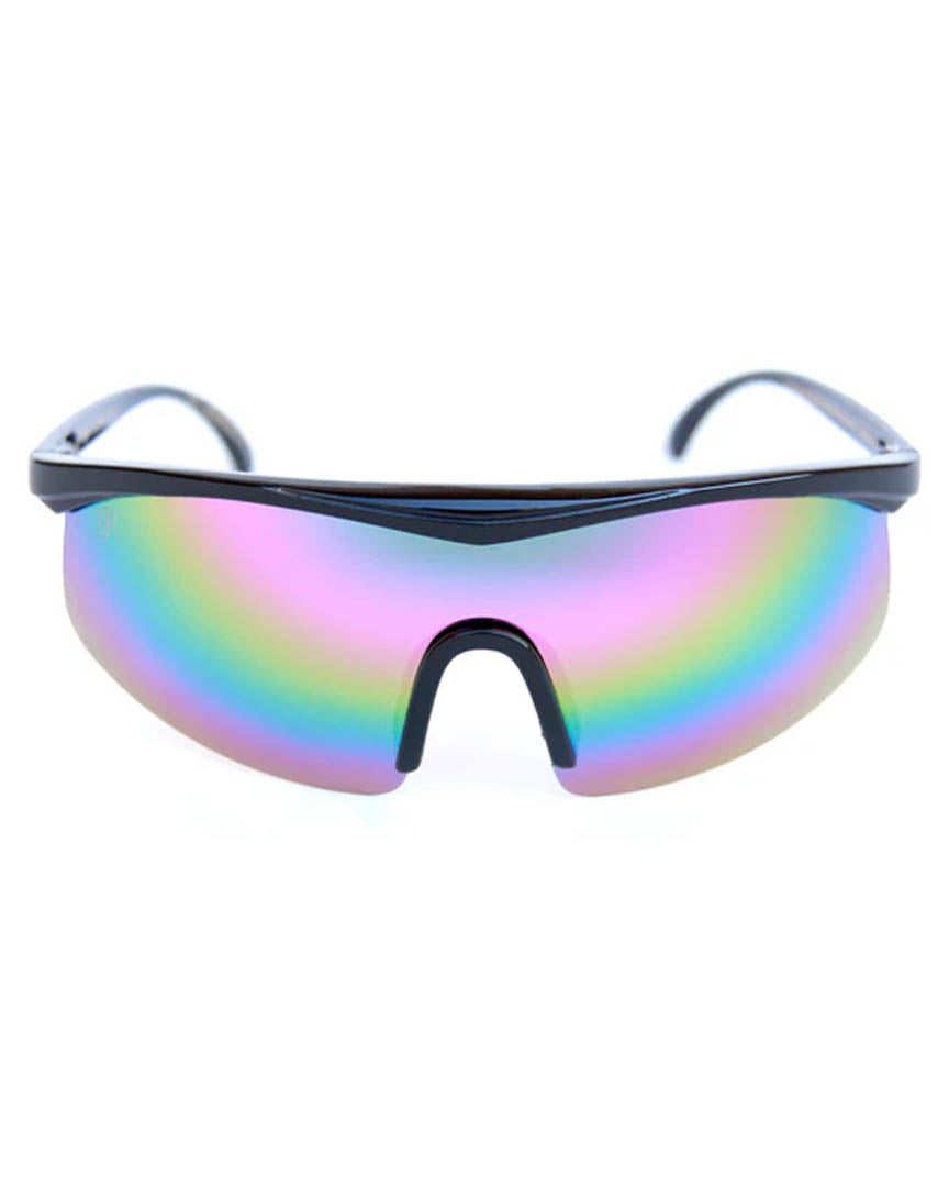 Fire Birds Polarized Sunglasses - Gloss Black