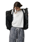 SOUVENIR Mountain Puffy Winter Jacket - Black – view 3