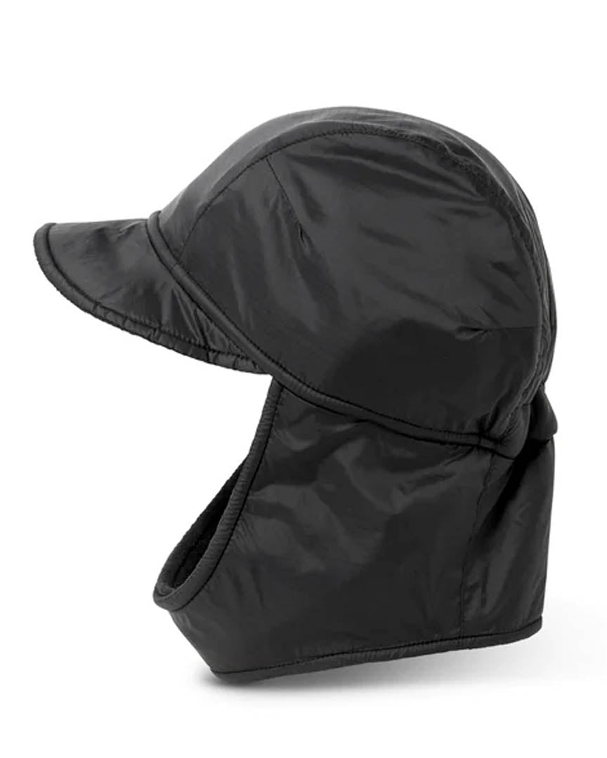 Luke Flap Cap Ripstop - Black