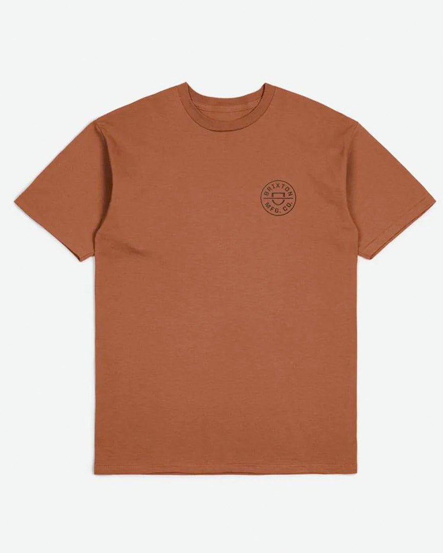 Crest Ii S/S Standard T-Shirt - Terracotta/Washed Black