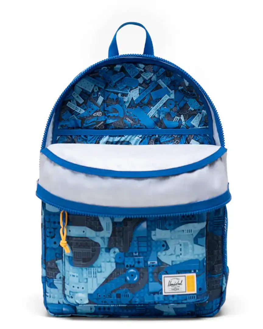 Lego Heritage Youth Backpack - Abstract Bricks Blue