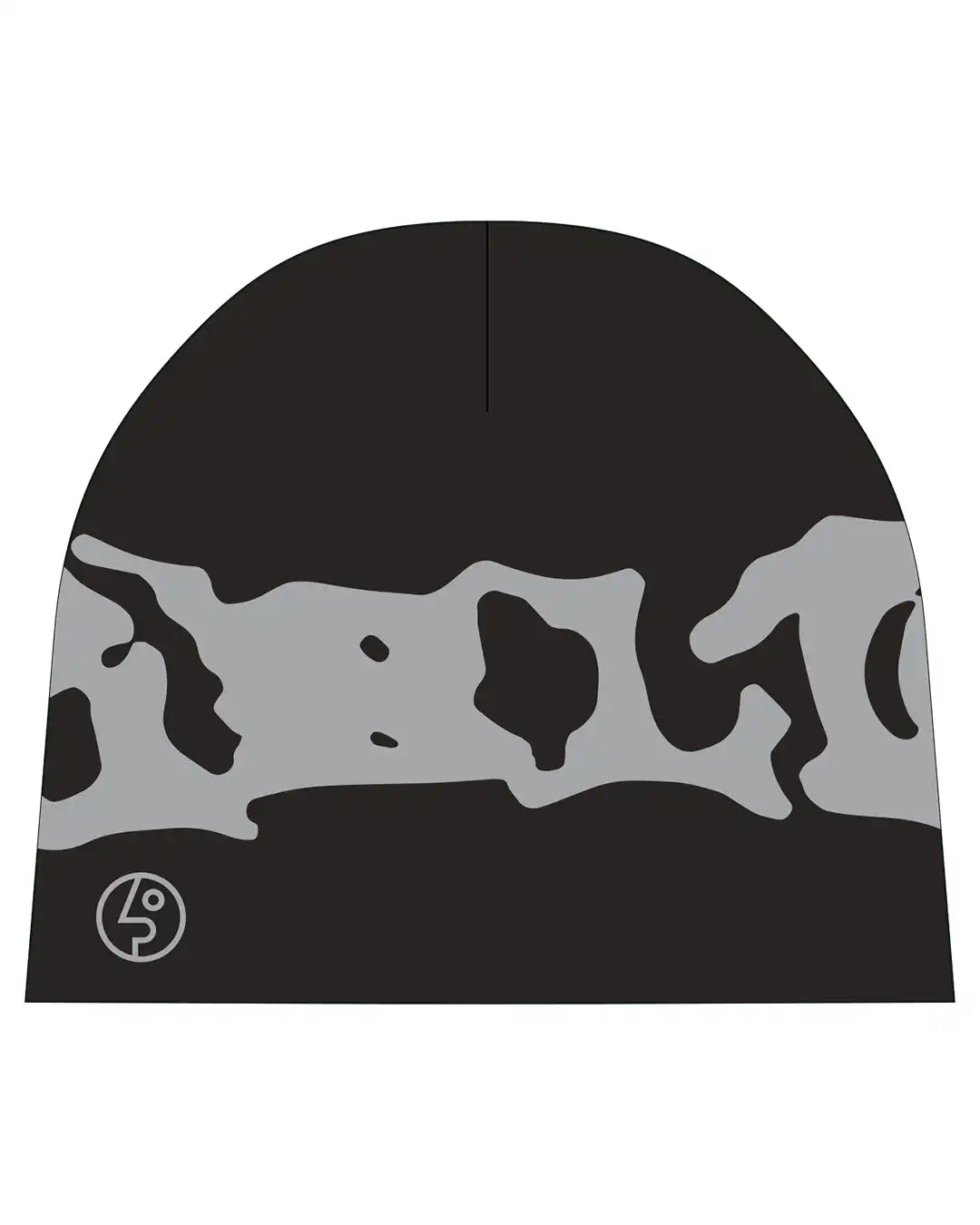 Splat Skully Beanie - Black