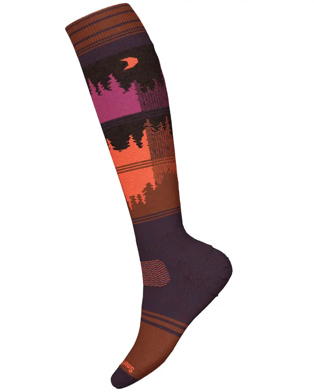 Women's Snowboard Twilight Vista OTC Thermal Socks - Purple Iris