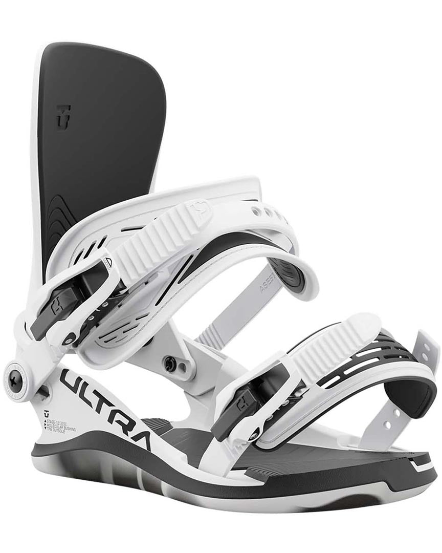 Ultra Womens Snowboard Bindings - White 2025