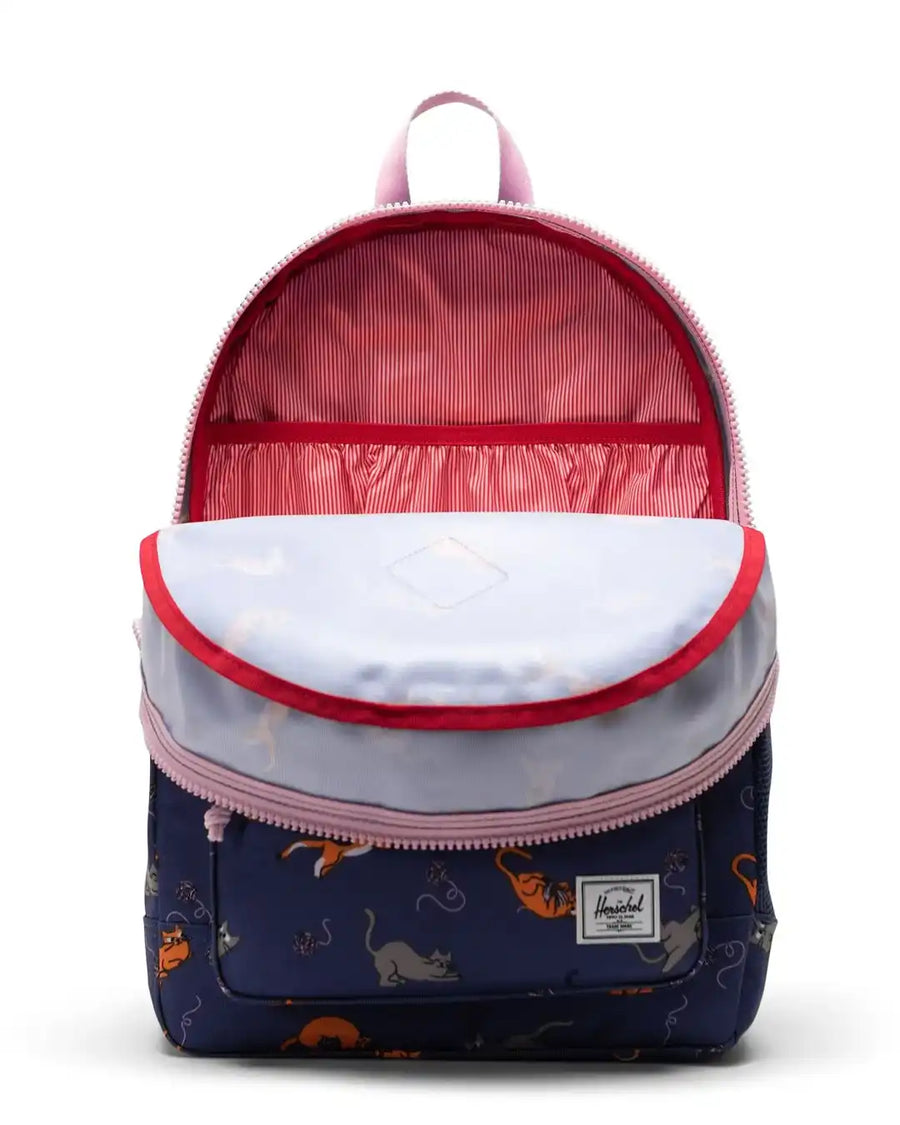 Heritage Youth Backpack - Playing Cats