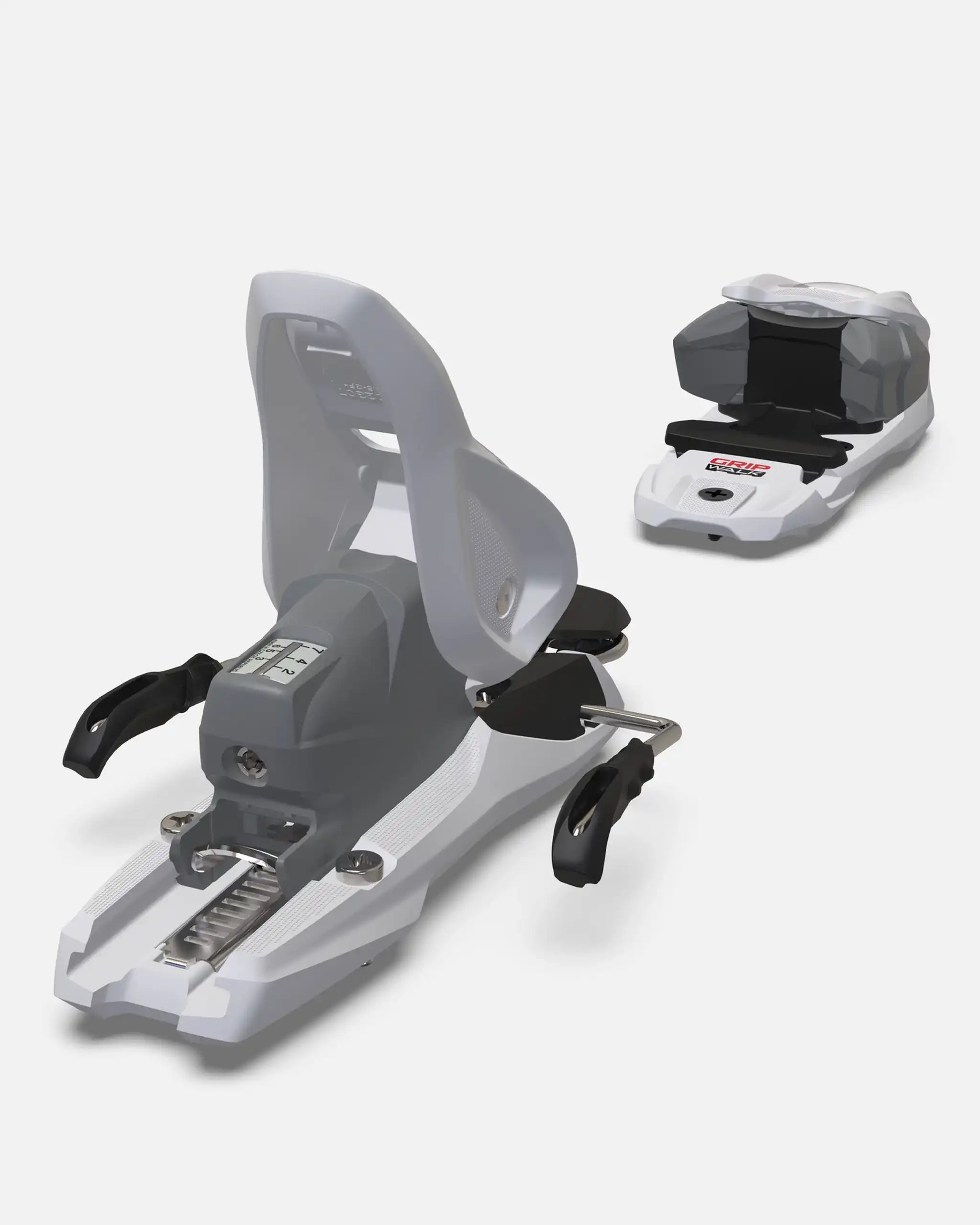 Free 7 Youth Ski Bindings - White/Silver 2027