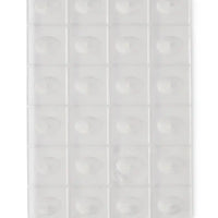 Shark Teeth Snow Traction Pad - Clear