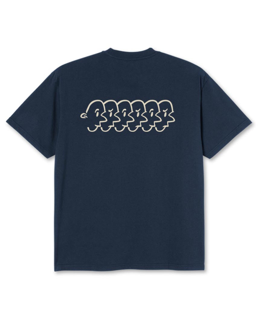 T-shirt Faces - New Navy