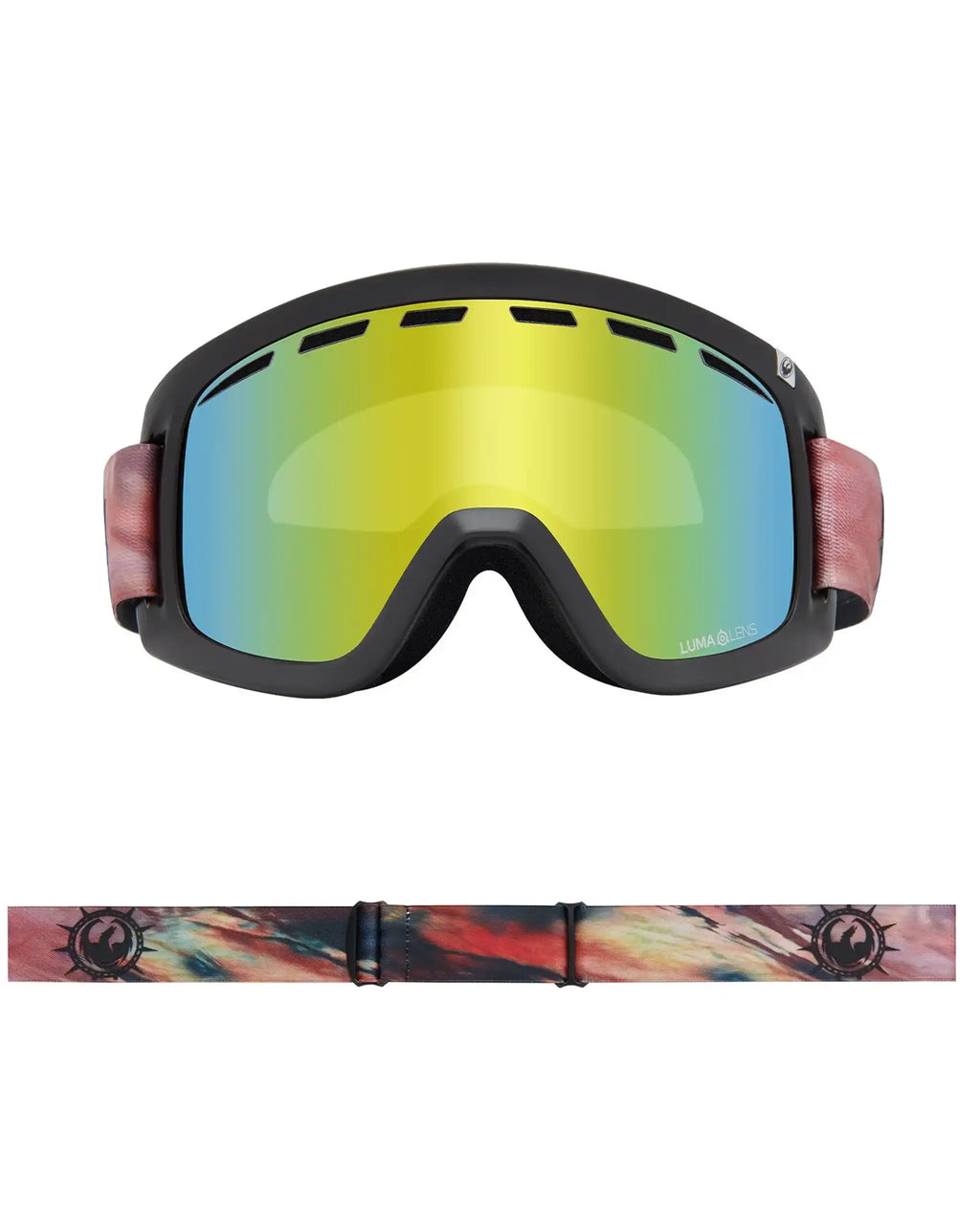 Goggles D1 Otg 2 - Burnout/Gold par DRAGON – vue 2