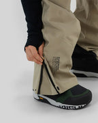 Tech 3L Snow Bib - Beige
