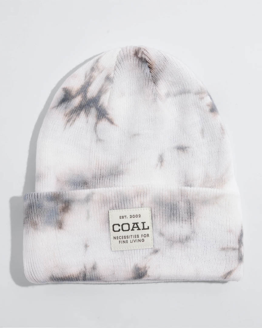 Uniform Mid Beanie -  Light Grey Tie Dye