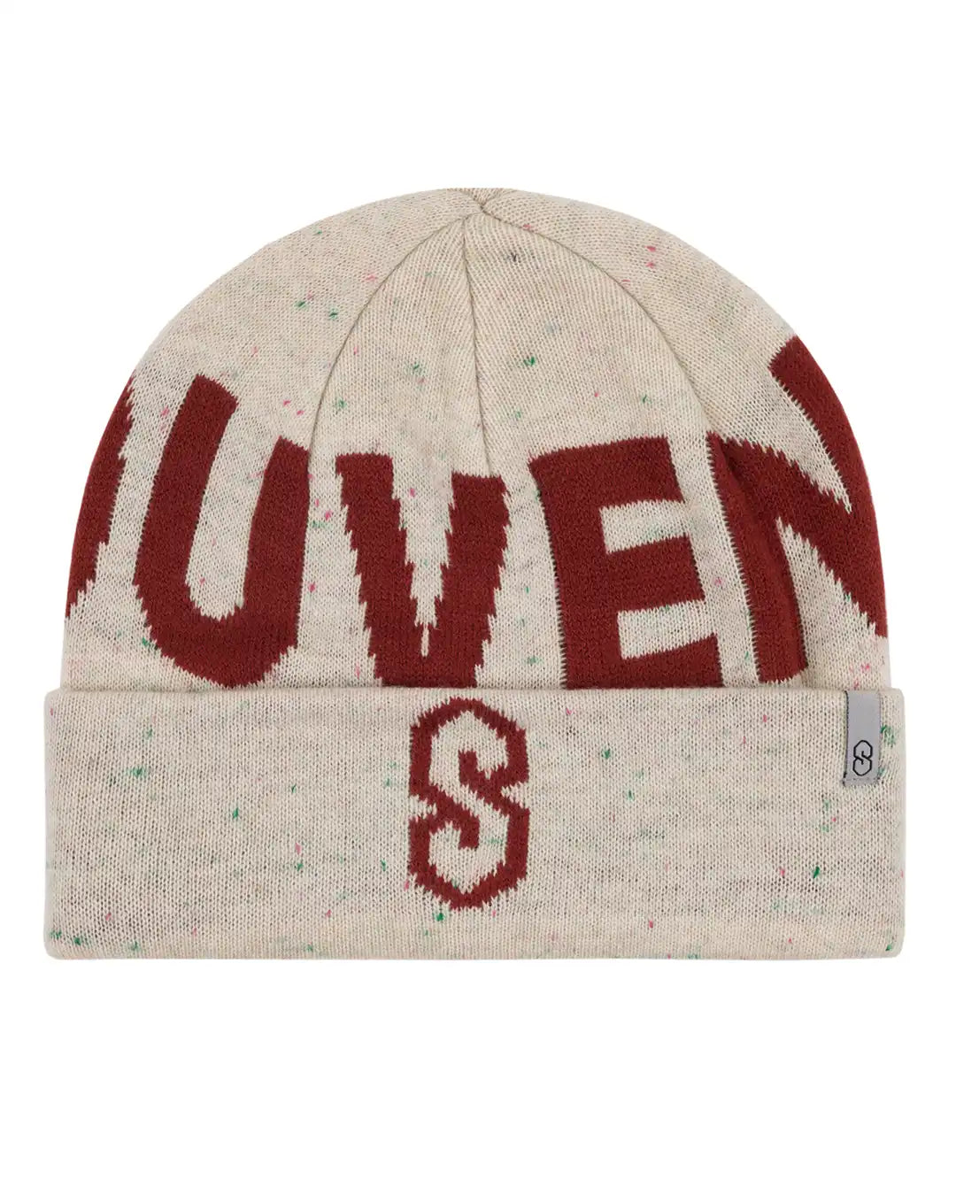 Speckled Cuff Beanie - Marshmallow