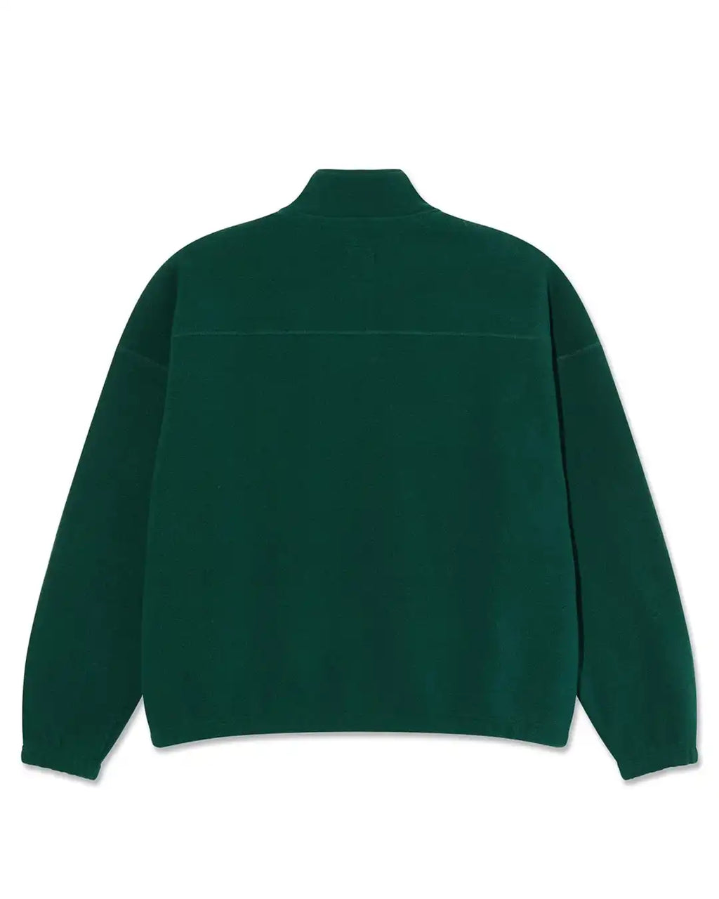 Cotton Ouaté Ivan Half Zip - Dark Emerald