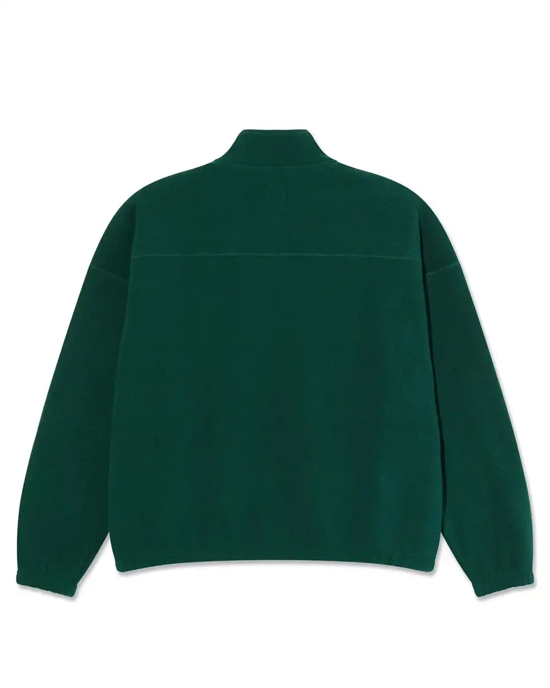 Cotton Ouaté Ivan Half Zip - Dark Emerald