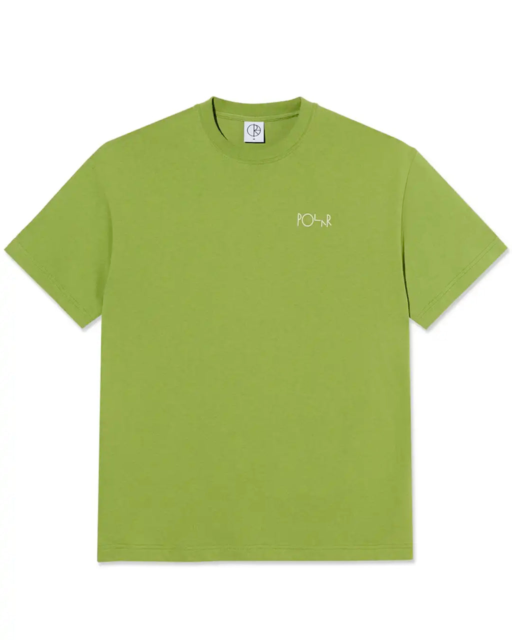 T-Shirt Contrast - Stroke Logo - Peridot