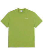 T-Shirt Contrast - Stroke Logo - Peridot