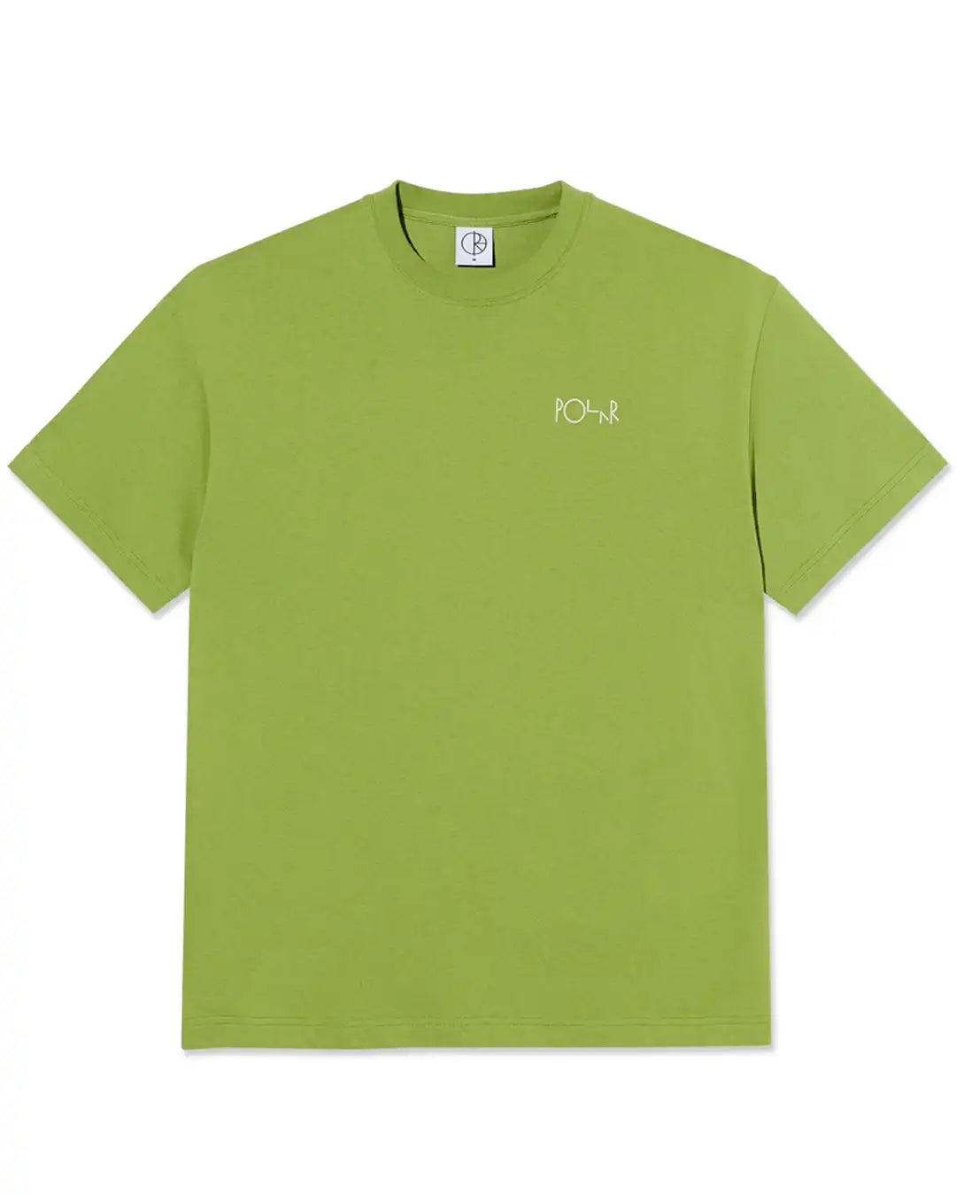 T-Shirt Contrast - Stroke Logo - Peridot