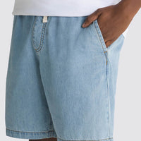 Range Denim Relaxed Shorts - Stonewash/Blue