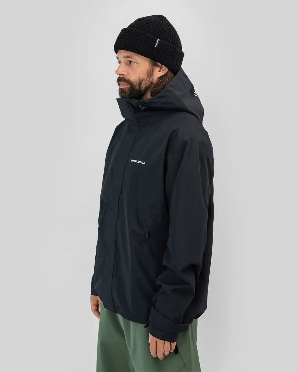 Manteau Neige The Jacket 2L - Black par BEYOND MEDALS – vue 6
