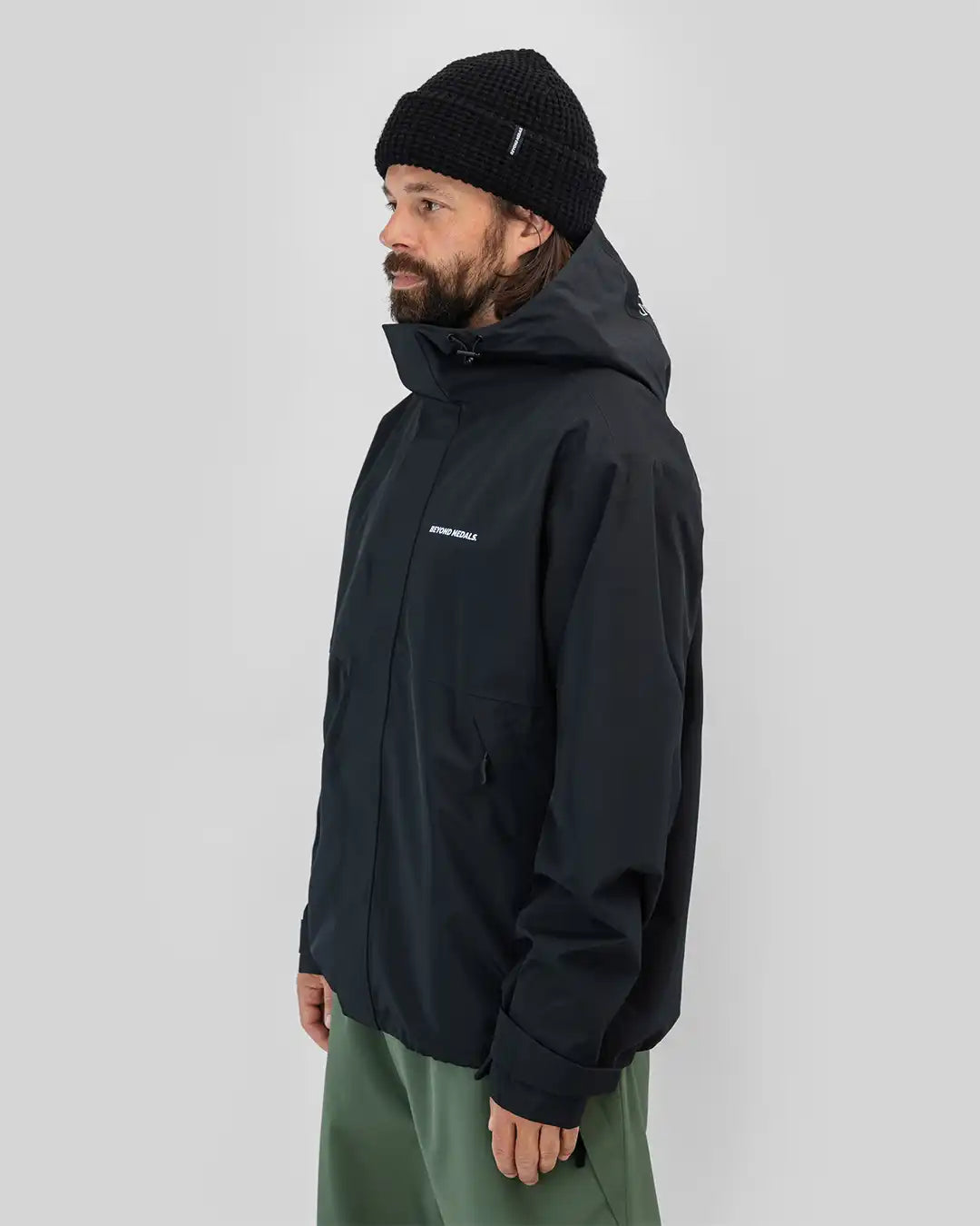 Manteau Neige The Jacket 2L - Black par BEYOND MEDALS – vue 6