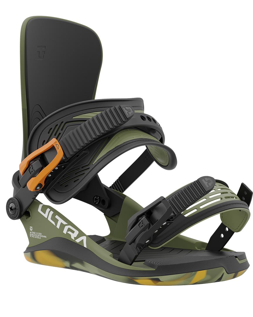 Ultra Snowboard Bindings - Army 2024