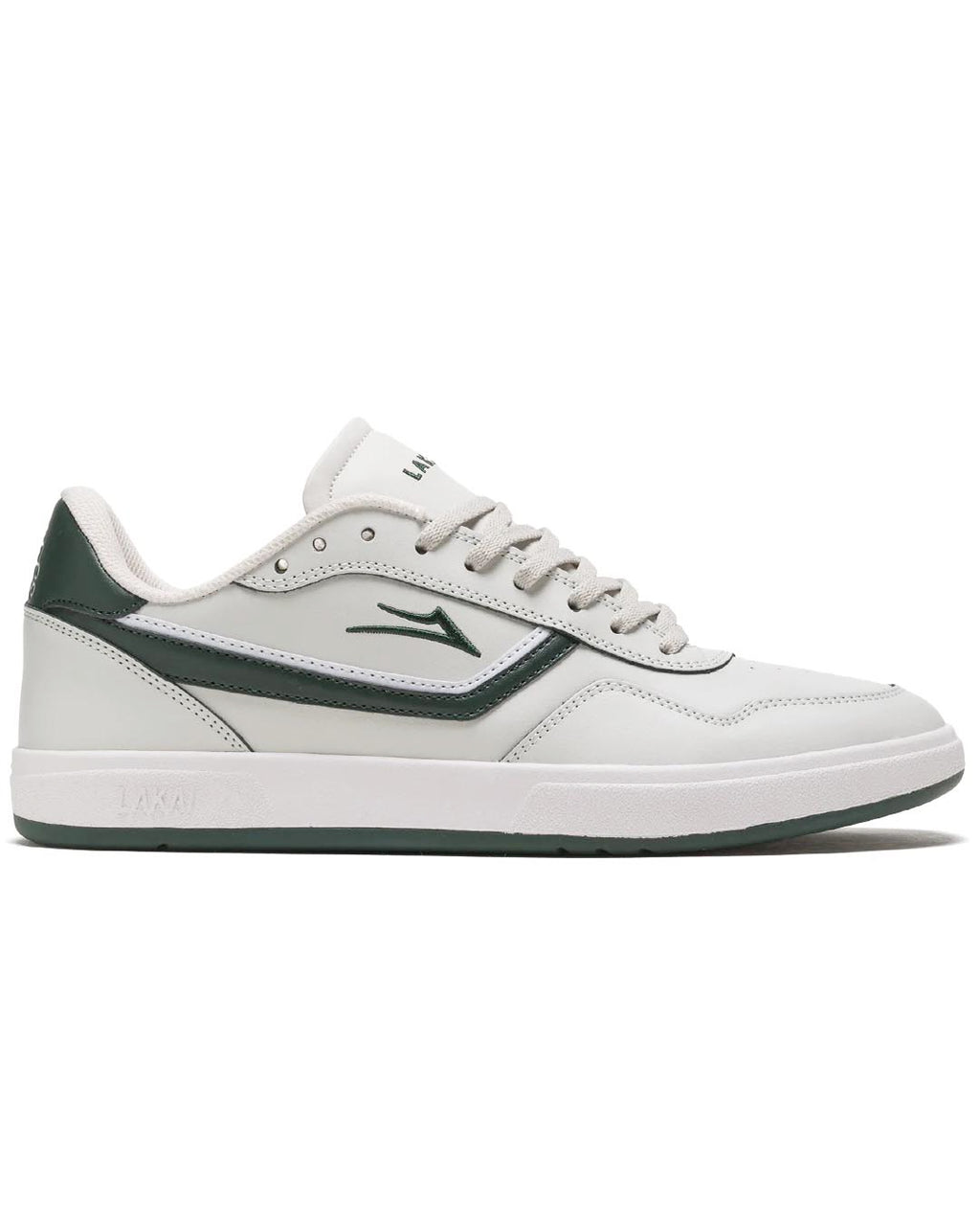 Terrace Shoes - Cream/Pine Leather