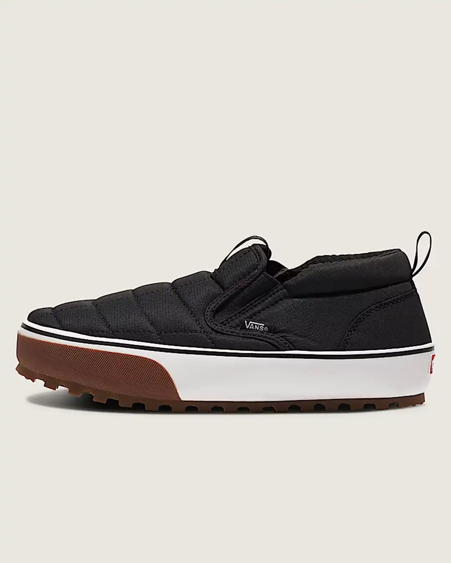 Mte Snow Lodge Slipper Mid Shoes - Quilted Black