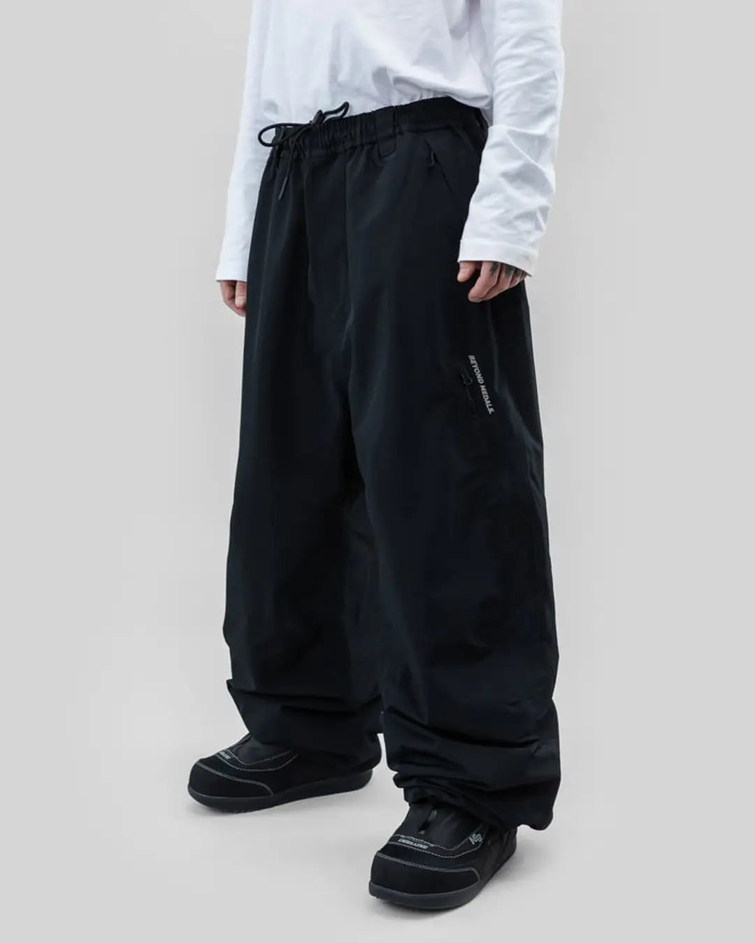 Park Zip Snow Pants - Black