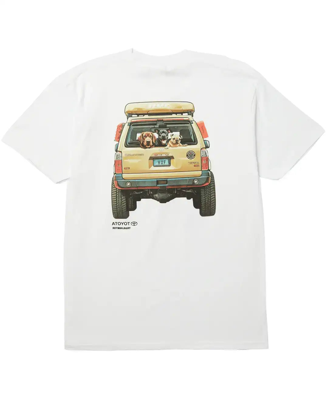 T-Shirt Toyota Th 4 Runner - White