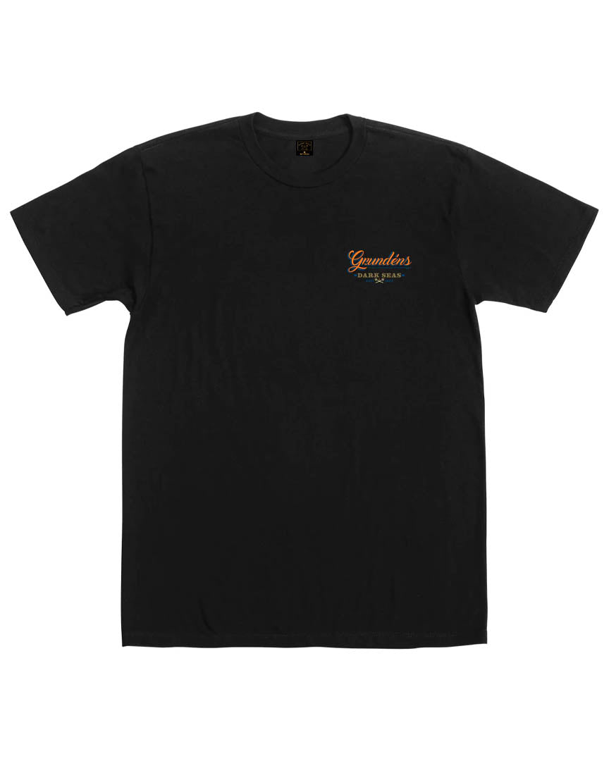 T-shirt Ds X Grundens Watercraft - Black