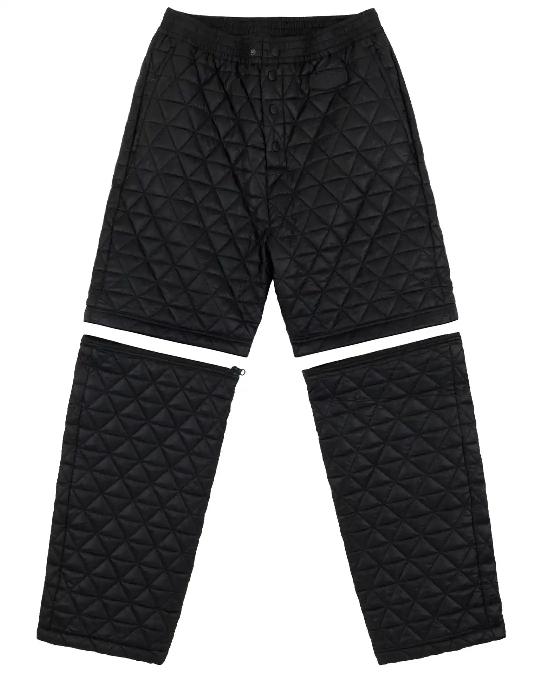 Convertible Micro Puffer Base Layer Pants - Black