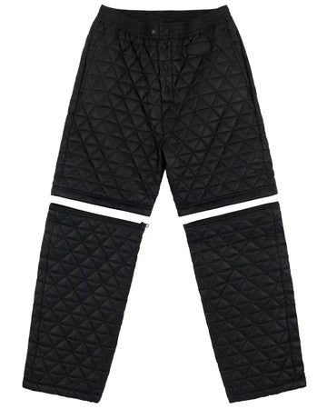 Convertible Micro Puffer Base Layer Pants - Black