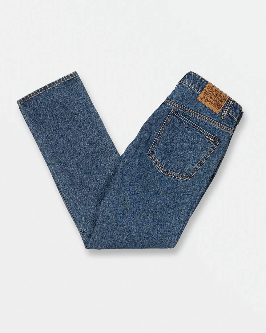 Solver Denim Jeans - Indigo Ridge Wash