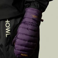 Down Mitt Gloves And Mitts - Grape