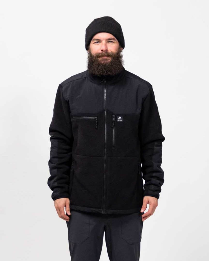 Base Camp Recycled Fleece Fleece - Stealth Black